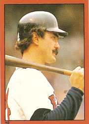 1982 Topps Baseball Stickers     153     Dwight Evans